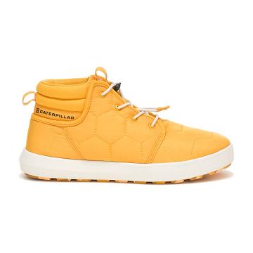 Caterpillar CODE Scout Mid αθλητικα γυναικεια κίτρινα | CAT524-GR