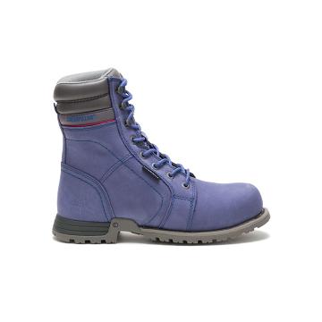 Caterpillar Echo Waterproof Steel toe μποτακια αδιαβροχα γυναικεια μωβ | CAT456-GR