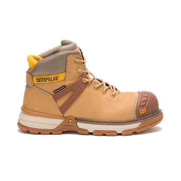 Caterpillar Excavator Superlite Waterproof Carbon Composite toe μποτακια ασφαλειασ ανδρικα πορτοκαλι