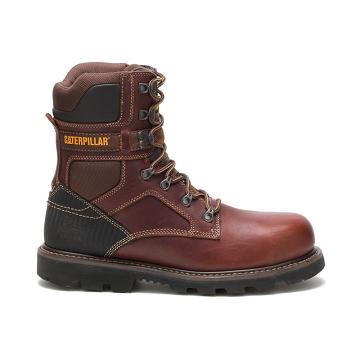 Caterpillar Indiana 2.0 Steel toe μποτακια ασφαλειασ ανδρικα καφε | CAT045-GR