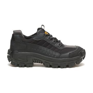 Caterpillar Invader Steel toe παπουτσια για περπατημα ανδρικα μαυρα | CAT375-GR