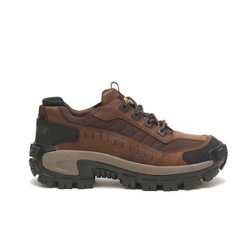 Caterpillar Invader Steel toe παπουτσια εργασιασ ανδρικα καφε | CAT405-GR