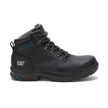 Caterpillar Mae Steel toe Waterproof μποτακια ασφαλειασ γυναικεια μαυρα | CAT423-GR