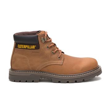 Caterpillar Outbase Waterproof μποτακια ασφαλειασ ανδρικα καφε | CAT009-GR