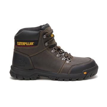 Caterpillar Outline Steel toe μποτακια ασφαλειασ ανδρικα γκρι | CAT051-GR