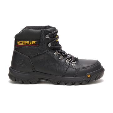 Caterpillar Outline Steel toe μποτακια ασφαλειασ ανδρικα μαυρα | CAT053-GR