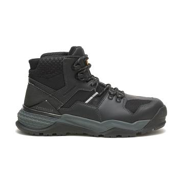 Caterpillar Provoke Mid Waterproof Alloy toe μποτακια ασφαλειασ ανδρικα γκρι | CAT076-GR