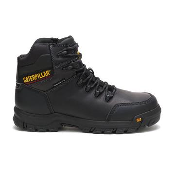 Caterpillar Resorption Waterproof Composite toe μποτακια αδιαβροχα ανδρικα μαυρα | CAT141-GR