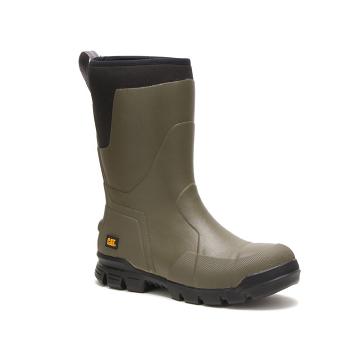 Caterpillar Stormers 11" Steel toe μποτεσ εργασιασ γυναικεια Ελιά | CAT437-GR