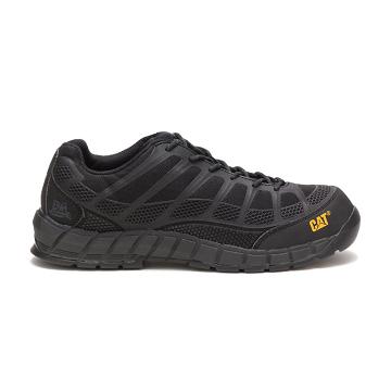 Caterpillar Streamline Composite toe παπουτσια εργασιασ ανδρικα μαυρα | CAT397-GR