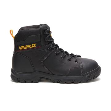 Caterpillar Wellspring Waterproof Metatarsal Guard Steel toe μποτακια ασφαλειασ ανδρικα μαυρα | CAT0